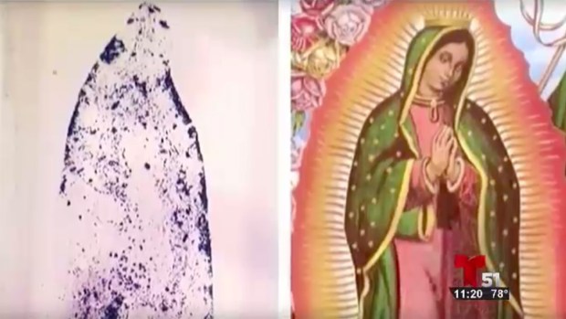 [TLMD - NATL] Virgen de Guadalupe aparece en tina