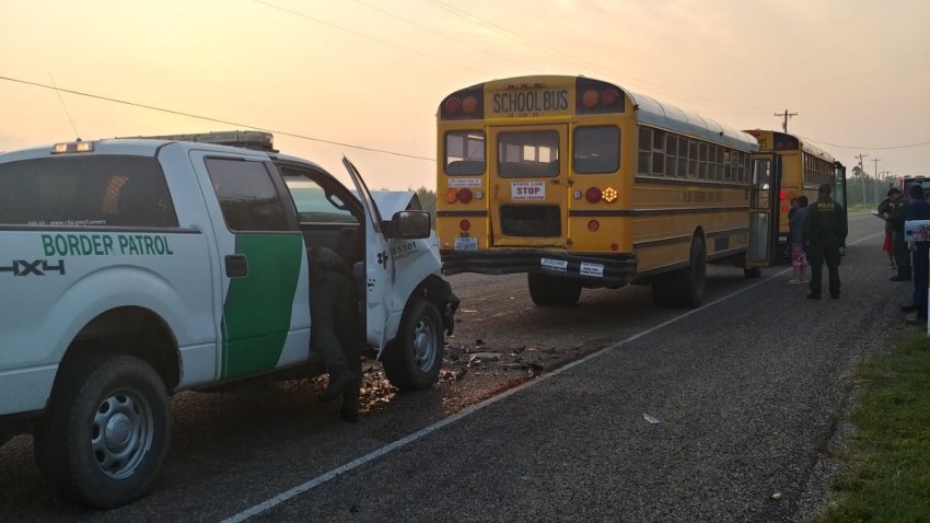 accidente autobus la joya isd patrulla fronteriza
