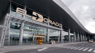 Aeropuerto El Dorado en Bogotá, Colombia