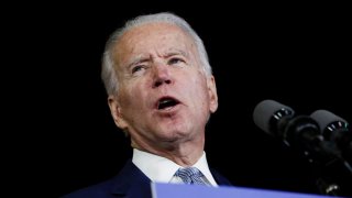El candidato demócrata, Joe Biden.
