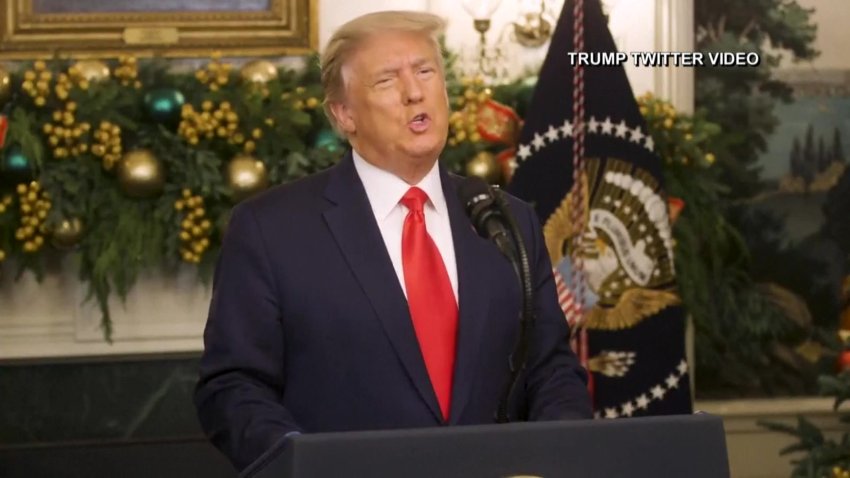Trump sugiere que no puede firmar el paquete de ayuda de $900,000 millones