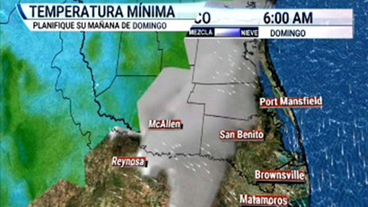 El pronóstico del tiempo para Sábado, 19 de diciembre de 2020 Telemundo McAllen (40) El pronóstico del tiempo para Sábado, 19 de diciembre de 2020 Telemundo McAllen (40)