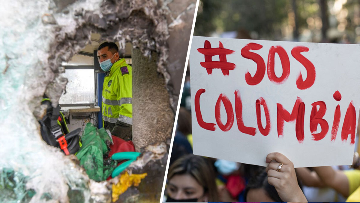 Qué pasa en Colombia siguen las protestas y disturbios Telemundo