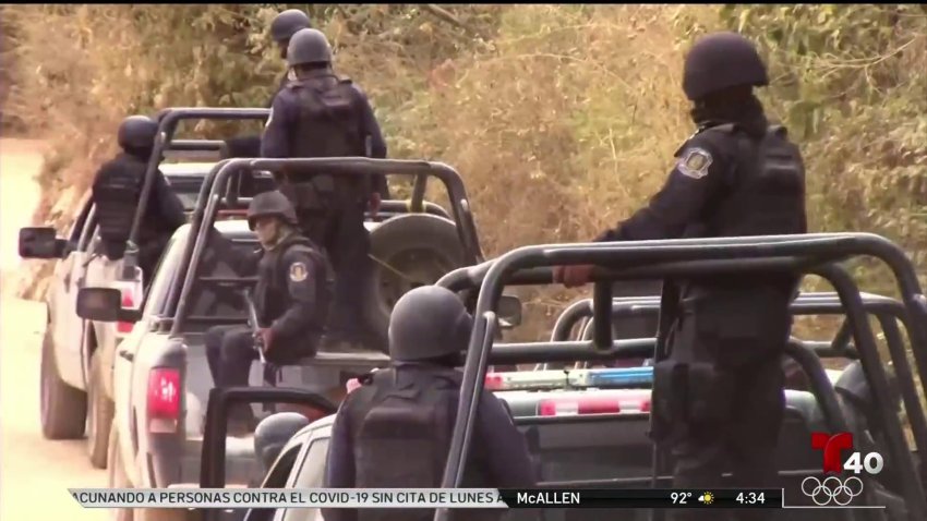 Habitantes de un poblado de México atribuyen balaceras a narcos