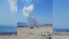 Enorme explosión de pirotecnia por el 4 de julio en una playa causa un lesionado