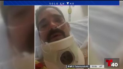 Víctima de atropellamiento pide ayuda desde el hospital