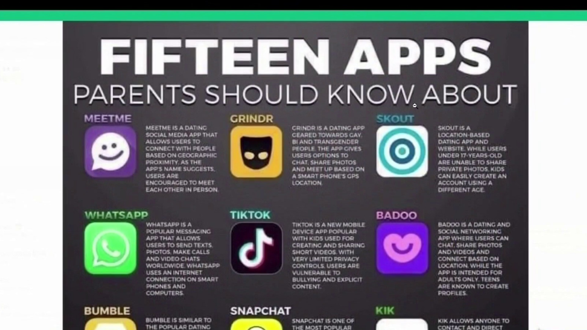 Riesgos inherentes para padres que usan aplicaciones de citas Riesgos inherentes para padres que usan aplicaciones de citas