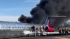 Avión se incendia tras aterrizar en el aeropuerto internacional de Miami
