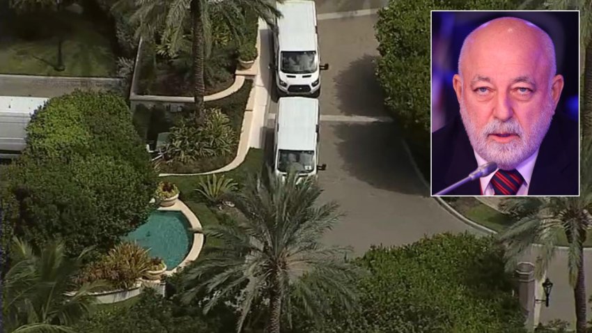 Federal agents were spotted searching a property on South Florida’s ultra-exclusive Fisher Island Thursday as part of an investigation sources said is connected to Russian oligarch Viktor Vekselberg.