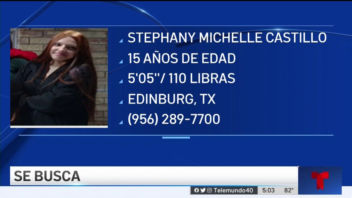 Familia pide ayuda para encontrar a joven Stephany Michelle Castillo ...