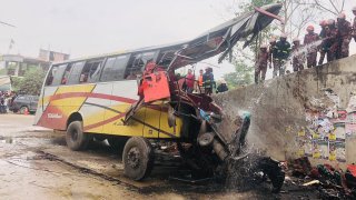 Accidente de autobús en Bangladesh