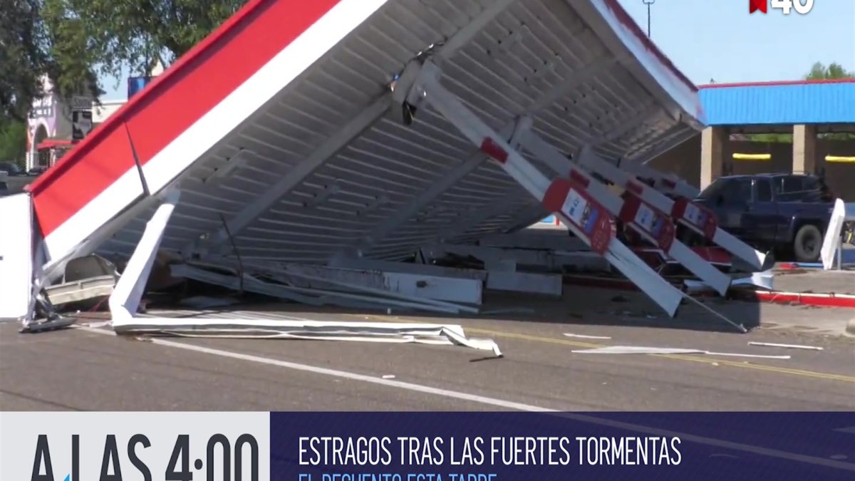 Vientos de más de 100 millas por hora dejan grandes destrozos en