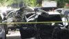 Aparatoso accidente: muere conductor de Tesla tras impactar 9 autos