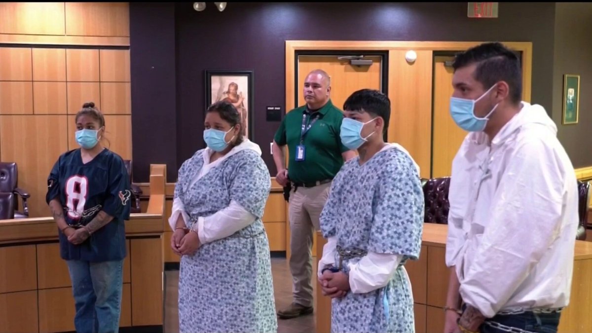 Juan Gustavo Castellanos, Abraham González, Bianca Gutiérrez y Flor