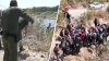 Patrulla Fronteriza corta alambre de púa y deja cruzar a migrantes a EEUU