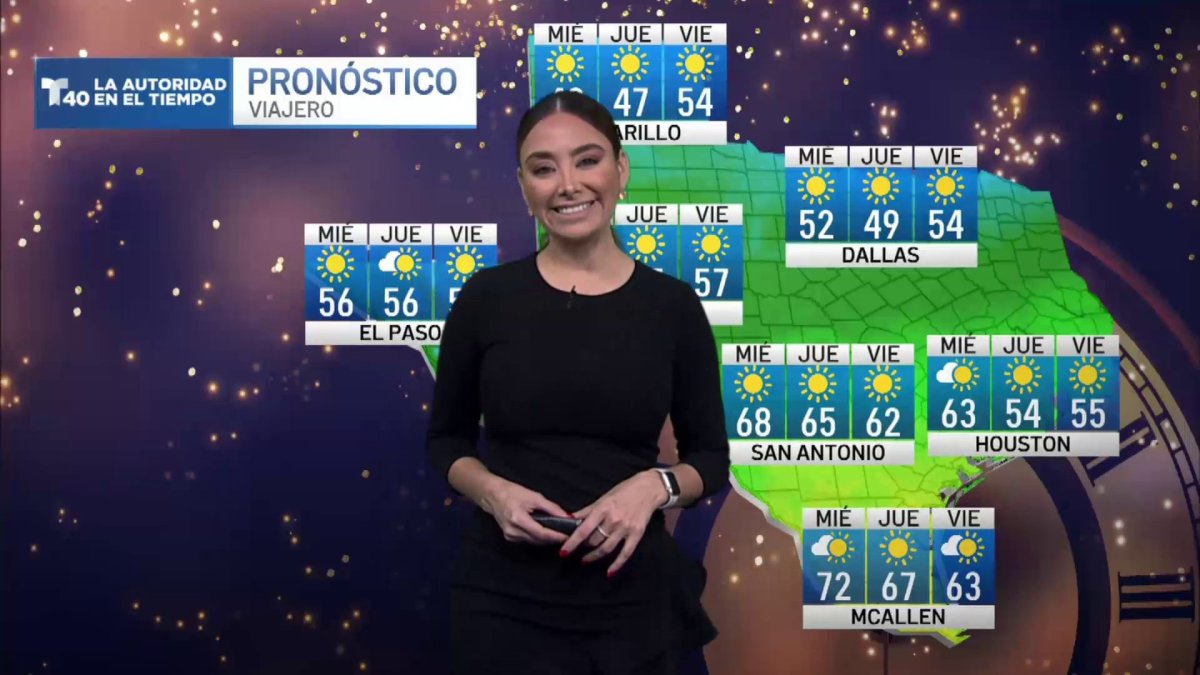 Pronóstico del tiempo para el 26 de diciembre de 2023 Telemundo McAllen (40) Pronóstico del tiempo para el 26 de diciembre de 2023 Telemundo McAllen (40)