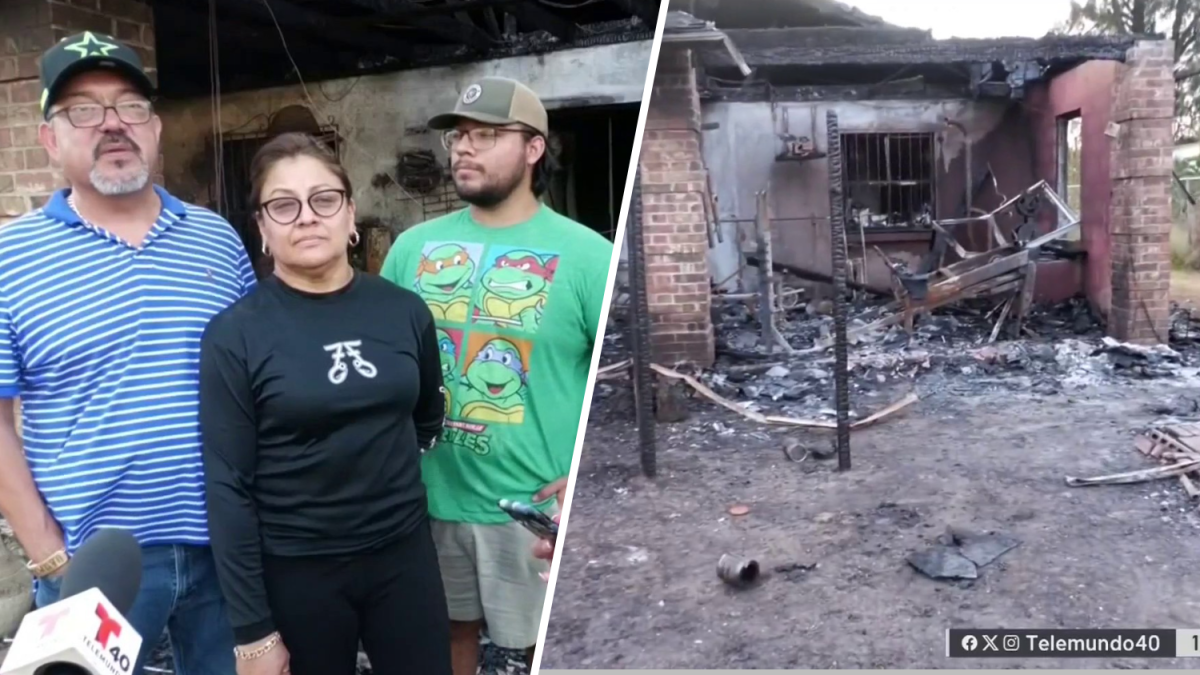 Familia lo pierde todo en incendio menos la fe – Telemundo McAllen (40)