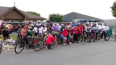 La comunidad honra la memoria del pequeño Caleb con un recorrido en bicicleta en San Juan