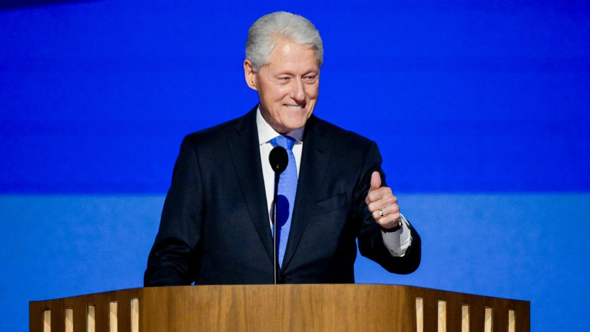 Former President Bill Clinton speaks