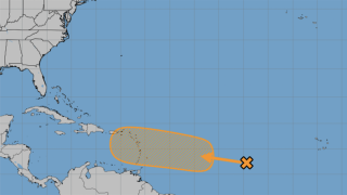 Onda tropical en el Atlántico con 40% de chance de formación en 7 días.