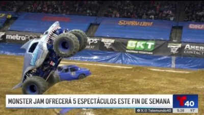 Monster Jam en el Valle