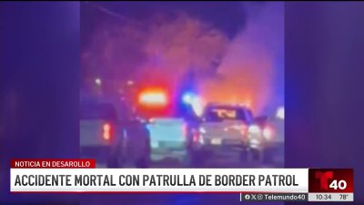 Accidente mortal involucra a patrulla de la Border Patrol