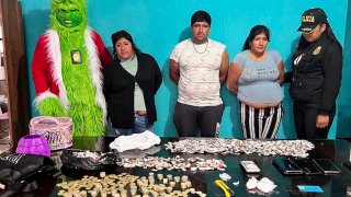 El Grinch captura a supuestos narcotraficantes