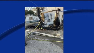 Casa abandonada se incendia en Río Grande City