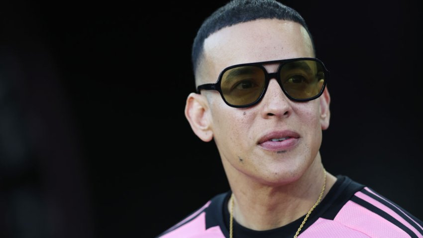 FORT LAUDERDALE, FLORIDA – APRIL 06: Daddy Yankee is seen before a game between the Colorado Rapids and Inter Miami at DRV PNK Stadium on April 06, 2024 in Fort Lauderdale, Florida. (Photo by Megan Briggs/Getty Images)