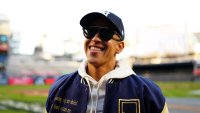 NEW YORK, NY – OCTOBER 15:  Daddy Yankee looks on prior to Game 2 of the ALCS presented by loanDepot between the Cleveland Guardians and the New York Yankees at Yankee Stadium on Tuesday, October 15, 2024 in New York, New York. (Photo by Mary DeCicco/MLB Photos via Getty Images)