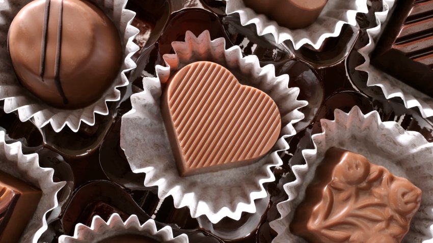 Foto de archivo de chocolate.