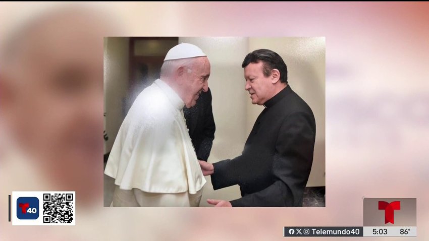 Padre René Ángel conoció al papa Francisco
