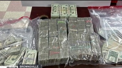 Incautan casi 200 mil dólares a conductor y pasajera en Brownsville