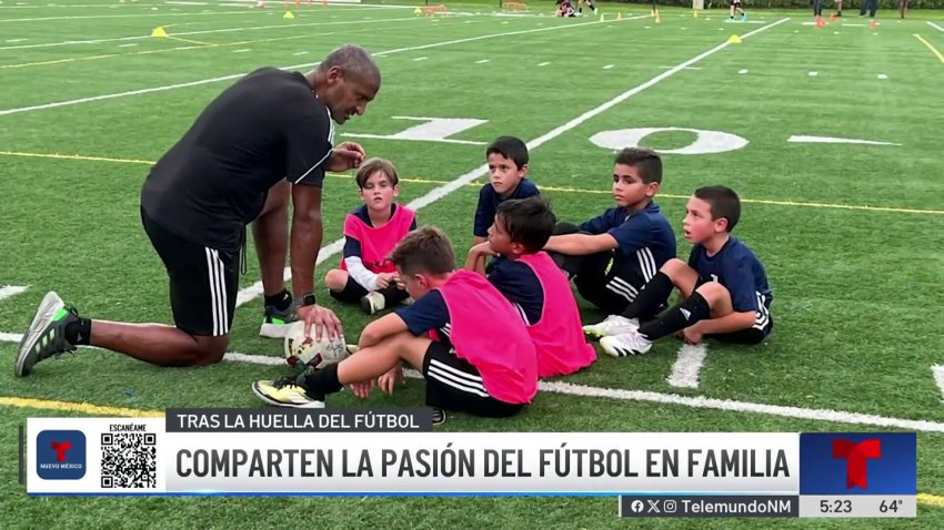 Comparten la pasión del fútbol en familia