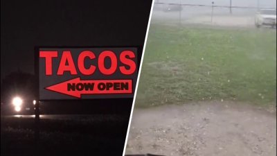 Fuerte viento y granizo por tormenta severa deja sin luz área al norte de Mission