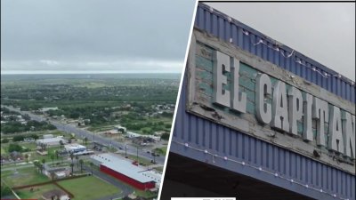 Granizo afecta antena de negocio en Weslaco