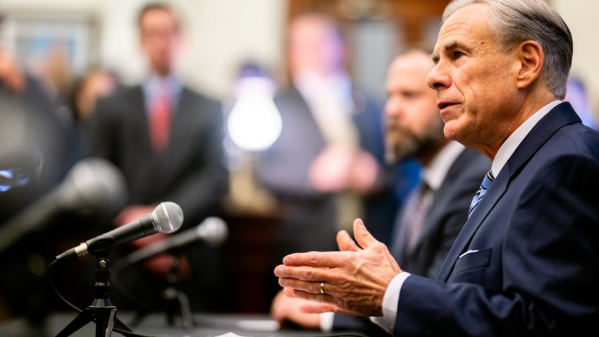 Foto del gobernador de Texas Greg Abbott.