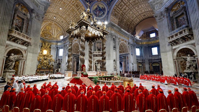 Jornada de pausa y reflexión para los cardenales a una semana del cónclave