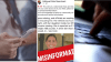 Cuidado con publicaciones falsas ya que pudiera ayudar a que alguien gane dinero