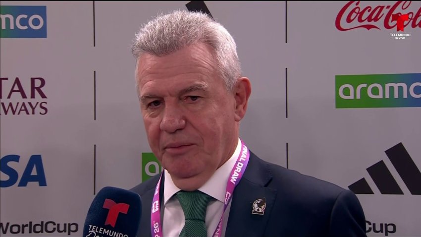 El entrenador de la selección de fútbol de México, Javier Aguirre.