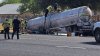 Cierran tramo de Raul Longoria Road por accidente con camión cisterna