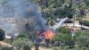 Incendio estructural en Harlingen
