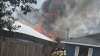 Bomberos combaten incendio estructural en Rio Grande City