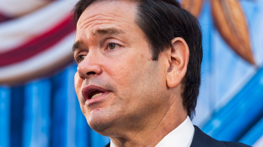 Fotografía de archivo del secretario de Estado de Estados Unidos, Marco Rubio. EFE/EPA/JIM LO SCALZO